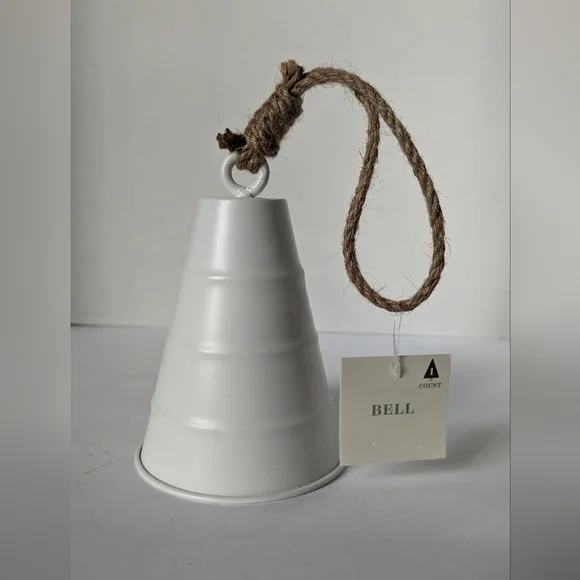 Target Bullseye Playground Christmas Bell Set Of White & Bronze Farmhouse Bells - Picture 7 of 11